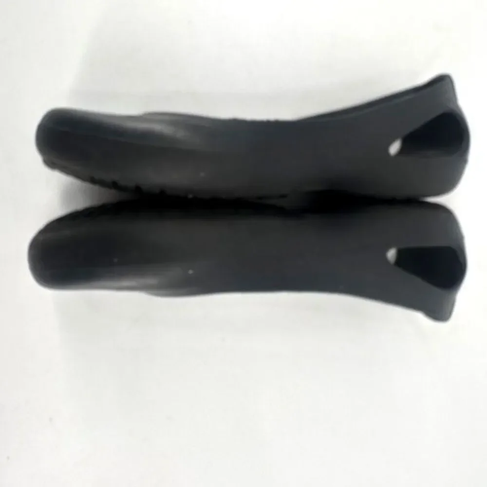 Crocs Women’s Kadee Slip On Ballet‎ Flats Size 7 Shoes Cut Out Vented Black